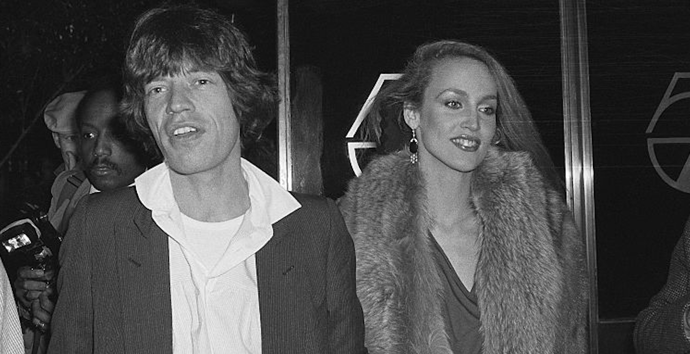 Mick Jagger a Jerry Hall
Mick Jagger a Jerry Hall