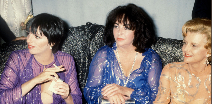 Liza Minnelli, Elizabeth Taylor a Betty Ford
Liza Minnelli, Elizabeth Taylor a Betty Ford