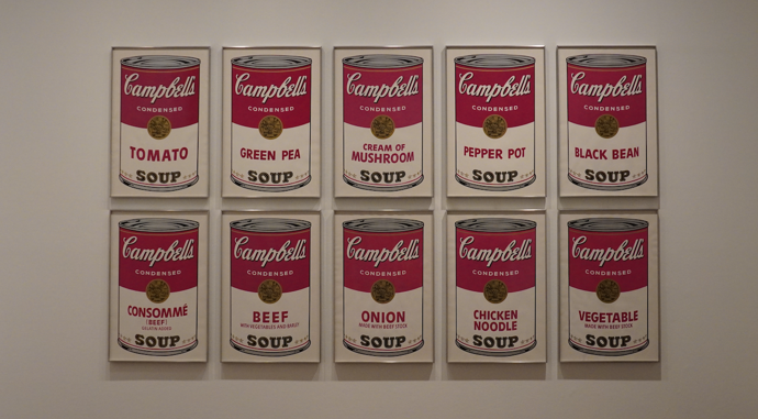 Andy Warhol plechovky
