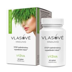 Vlasové hnojivo, Benu (629 Kč) obsahuje vyváženou kombinaci aminokyselin, MSM, vitaminů a minerálů včetně biotinu a zinku.
