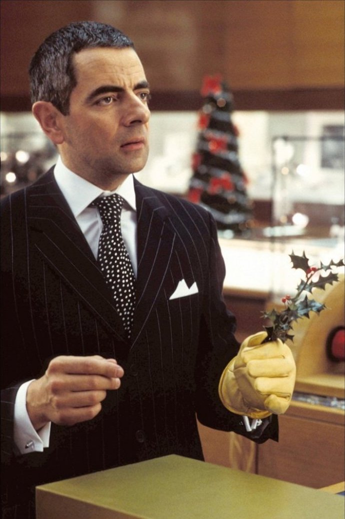 Rowan Atkinson ve filmu Láska nebeská
