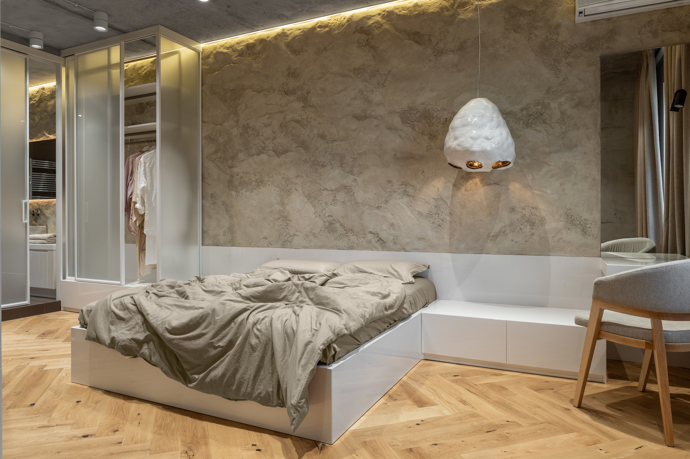 Galerie: Byt zařízený ve stylu wabi sabi Galerie: Byt zařízený ve stylu wabi sabi