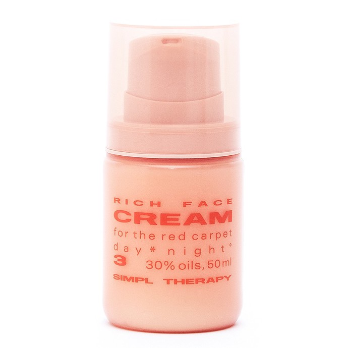 Pleťový krém Rich Face Cream, Simpl Therapy, 615 Kč
Pleťový krém Rich Face Cream, Simpl Therapy, 615 Kč