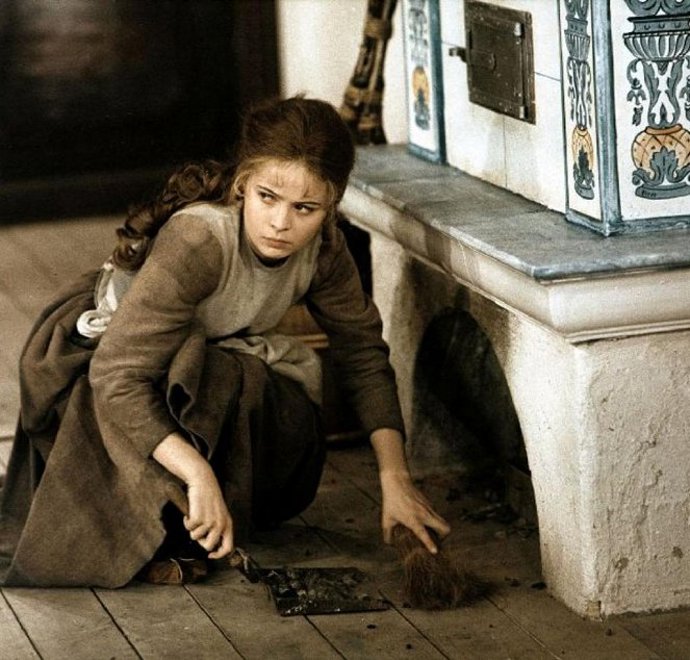 Libuše Šafránková jako Popelka
Libuše Šafránková jako Popelka