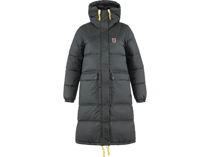 Dlouhá hřejivá péřová parka do velmi chladných dní.
Dlouhá hřejivá péřová parka do velmi chladných dní.