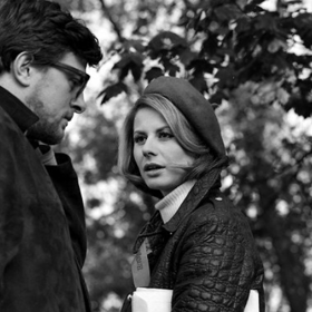 Marie Drahokoupilová ve filmu Flirt se slečnou stříbrnou z roku 1969. 
