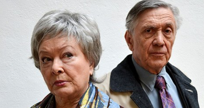 Alena Vránová a Petr Kostka Alena Vránová a Petr Kostka