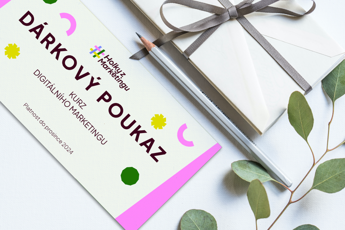 V neposlední řadě nelze zmínit dárkový poukaz od #HolkyzMarketingu, který obdarovanému přinese nejen nové vědomosti, ale také mu může otevřít dveře do světa marketingu. 
