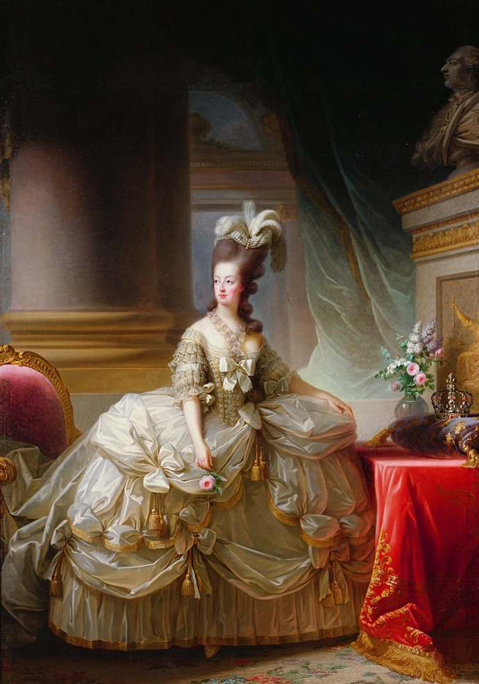 Marie Antonietta byla inspirací pro účes Puf

