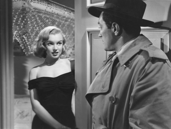 Fotografie Marilyn Monroe ve filmu Asfaltová džungle (1950).
Fotografie Marilyn Monroe ve filmu Asfaltová džungle (1950).