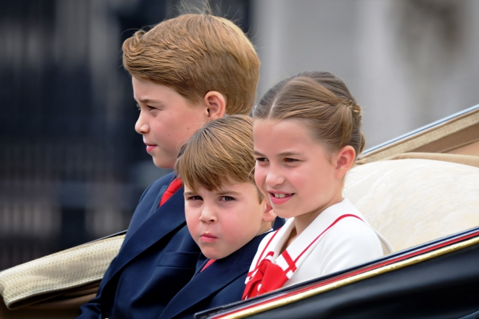 Princové George, Louis a princezna Charlotte
Princové George, Louis a princezna Charlotte