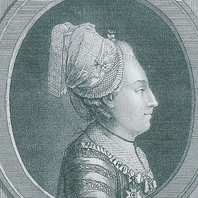 d'Éon jako žena