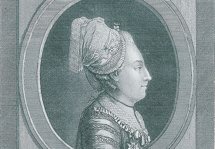 d'Éon jako žena
