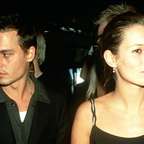 Johnny Depp a Kate Moss
