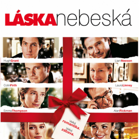Oficiální plakát k filmu Láska nebeská z roku 2003. 
