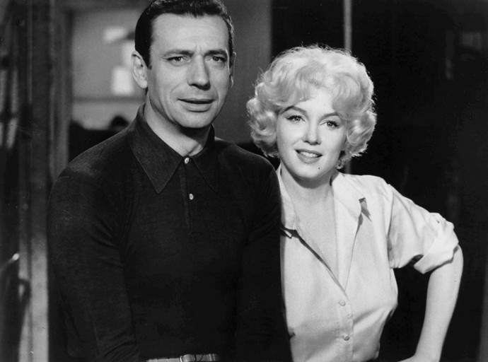 Fotografie Yvese Montanda a Marilyn Monroe z filmu Pojď, budeme se milovat z roku 1960.
Fotografie Yvese Montanda a Marilyn Monroe z filmu Pojď, budeme se milovat z roku 1960.