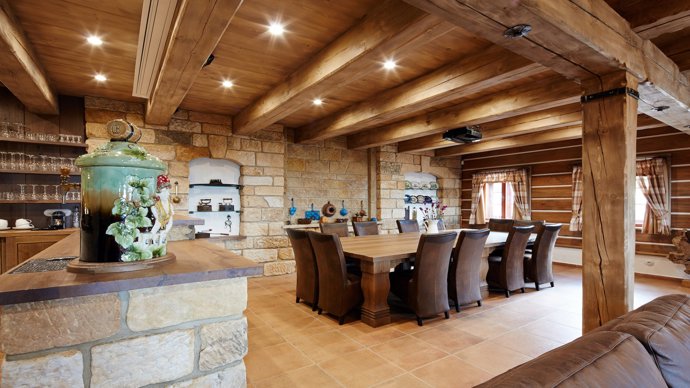 Galerie: Luxusní horský chalet