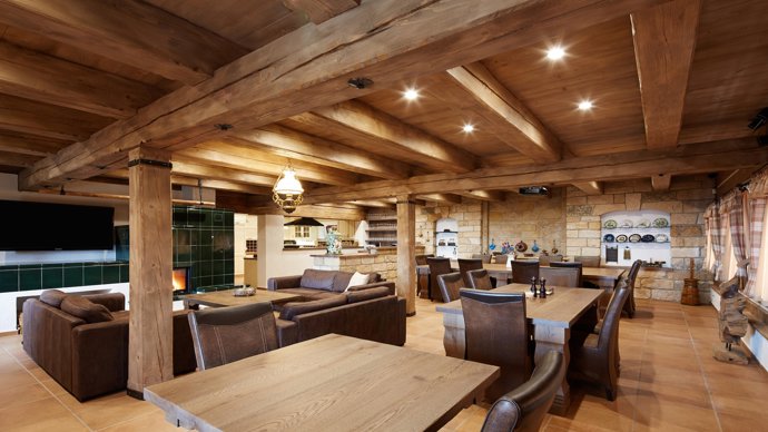 Galerie: Luxusní horský chalet