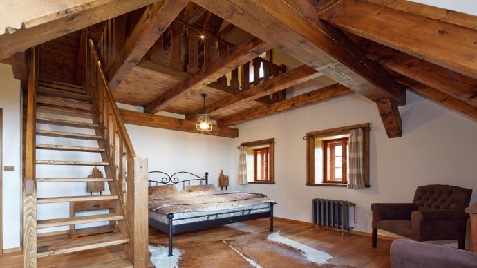 Galerie: Luxusní horský chalet