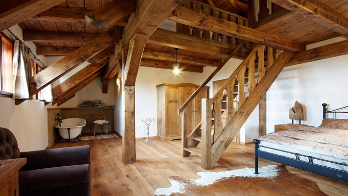 Galerie: Luxusní horský chalet