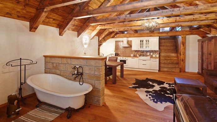 Galerie: Luxusní horský chalet