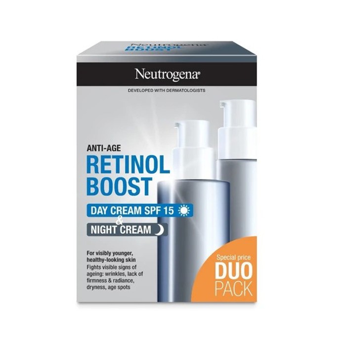 Neutrogena Retinol Boost DuoPack denní + noční krém (599Kč)
