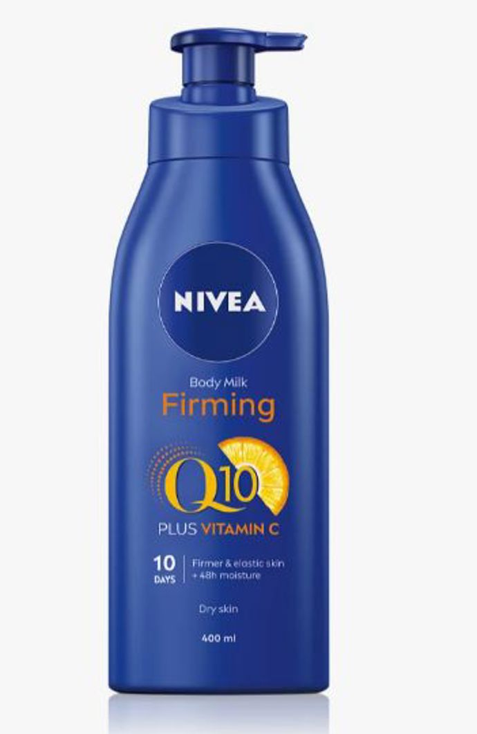 Výživné zpevňující tělové mléko Q10 Plus (Nivea)

Koenzym Q10 je přirozenou součástí pokožky, s přibývajícím věkem se však jeho hladina snižuje. Zpevňující tělové mléko pro suchou pokožku Nivea Q10 Plus hladinu koenzymu Q10 opět vyrovnává, posiluje pokožku a dodává jí energii a sílu. Již po pouhých 10 dnech pravidelného používání tak bude viditelně pevnější a pružnější.

Cena: 302 Kč (400 ml)
