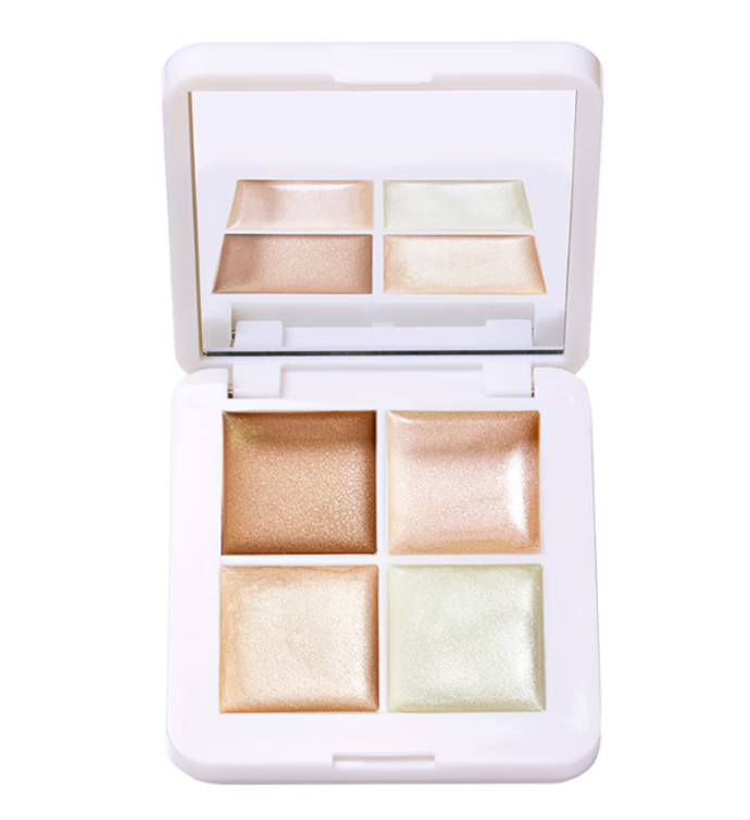Rozjasňující paletka Glow Quad Mini, RMS Beauty, Sephora: 670 Kč
Rozjasňující paletka Glow Quad Mini, RMS Beauty, Sephora: 670 Kč