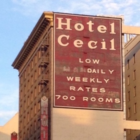 Hotel Cecil v Los Angeles je zahalen tajemstvím.
