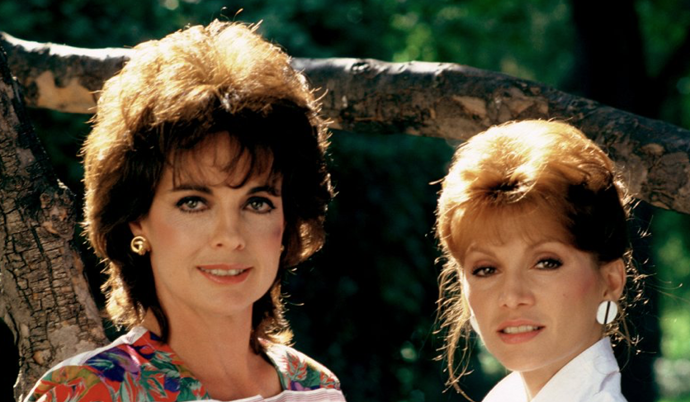 Victoria Principal a Linda Gray Victoria Principal a Linda Gray
