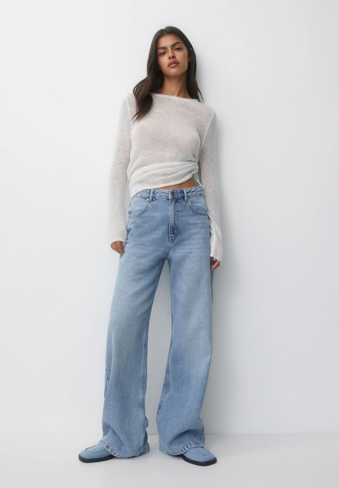 Džíny: Pull&Bear, 749 Kč
