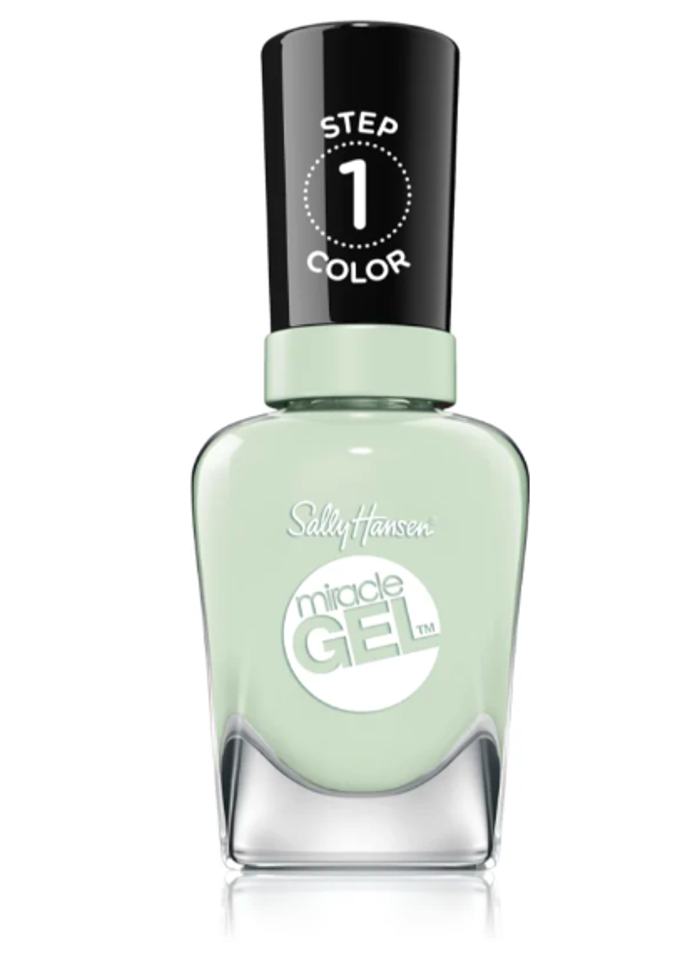 Gelový lak na nehty bez užití UV/LED lampy, odstín 690 Sweet Pea, Sally Hansen, 170 Kč
