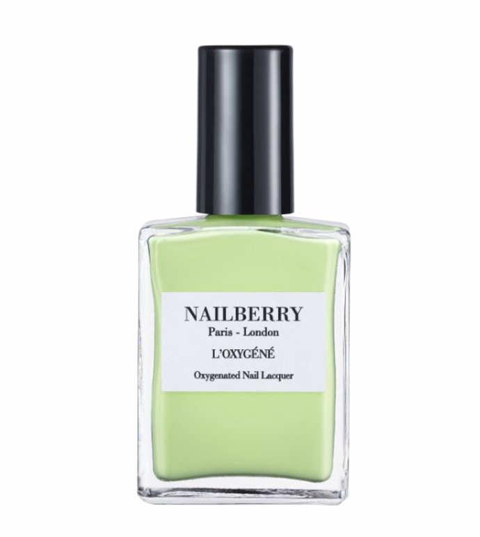 Lak na nehty, odstín Pistachi-Oh!, NailBerry, 530 Kč
