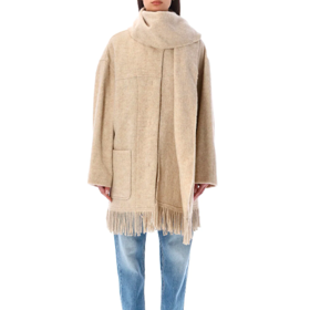Kabát se šálou, Isabel Marant, 424 €

