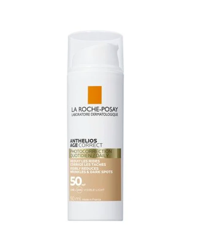 Anthelios Age Correct SPF50 tónovaný krém, La Roche-Posay, cena: 959 Kč
