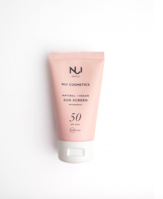 NUI Cosmetics Natural and Vegan Sun Screen SPF 50, cena: 690 Kč
