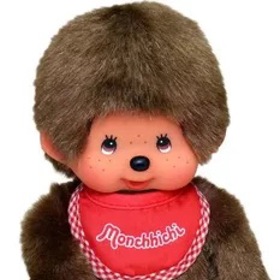 Po hračce jménem mončičák toužilo snad každé dítě. Toto je klasická verze, pak byly k dostání i modré, růžové nebo žluté a bílé varianty.
