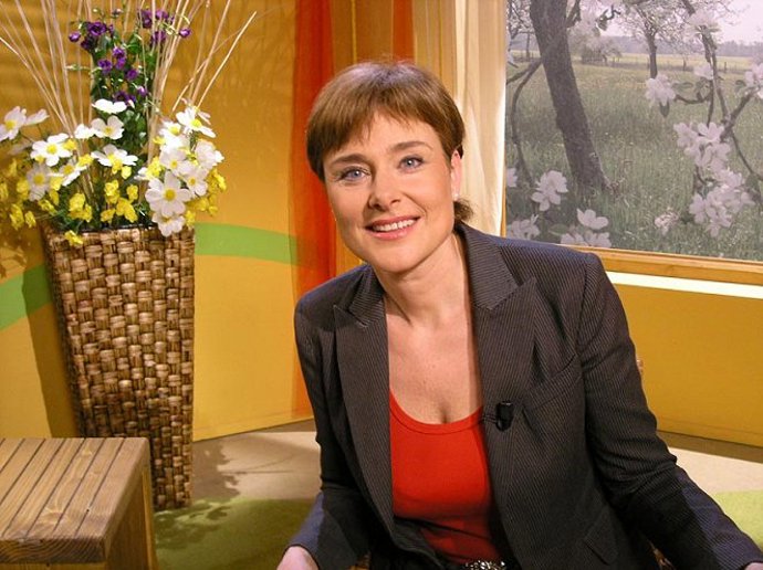 Marie Retková jako moderátorka pořadu Barvy života (2001).
Marie Retková jako moderátorka pořadu Barvy života (2001).