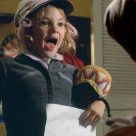 Drew Barrymore jako malá Gertie ve snímku E. T. – Mimozemšťan
