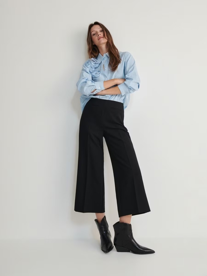 Culottes s nažehlenými puky, Reserved, 299 Kč
Culottes s nažehlenými puky, Reserved, 299 Kč