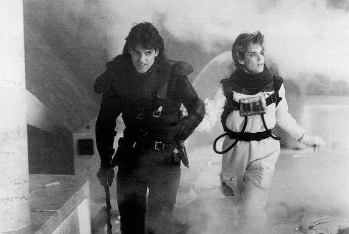 Snímek z filmu Nightflyers z roku 1987
