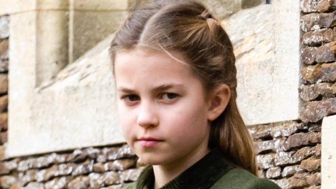 Princezna Charlotte ve věku 8 let.
Princezna Charlotte ve věku 8 let.