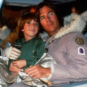 Noah Hathaway ve svém prvním snímku, když mu bylo šest let
