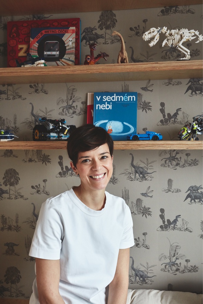 Proměnu měla na starosti designérka Andrea Beranová.
