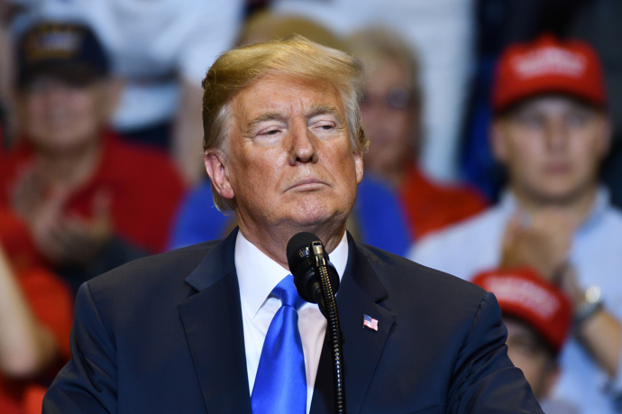 Donald Trump během svého funkčního období coby prezident Spojených států amerických.
