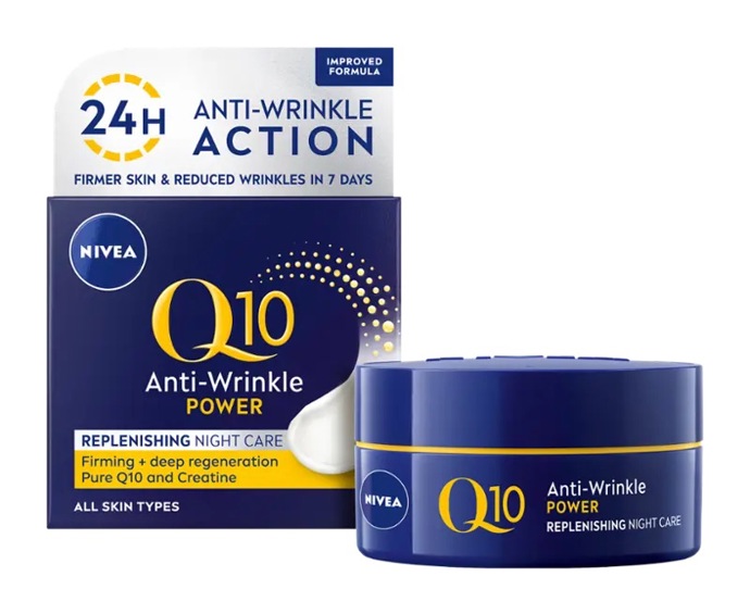 Nivea: Q10 Power zpevňující oční krém proti vráskám
Nivea: Q10 Power zpevňující oční krém proti vráskám