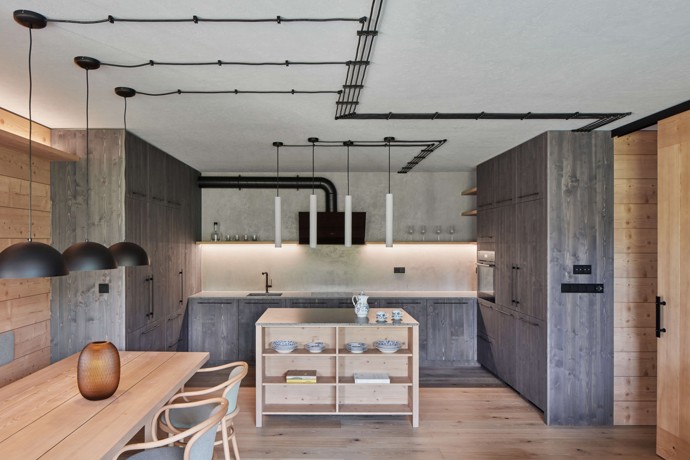 Galerie: Interiér horského apartmánu ve Špindlerově Mlýně Galerie: Interiér horského apartmánu ve Špindlerově Mlýně