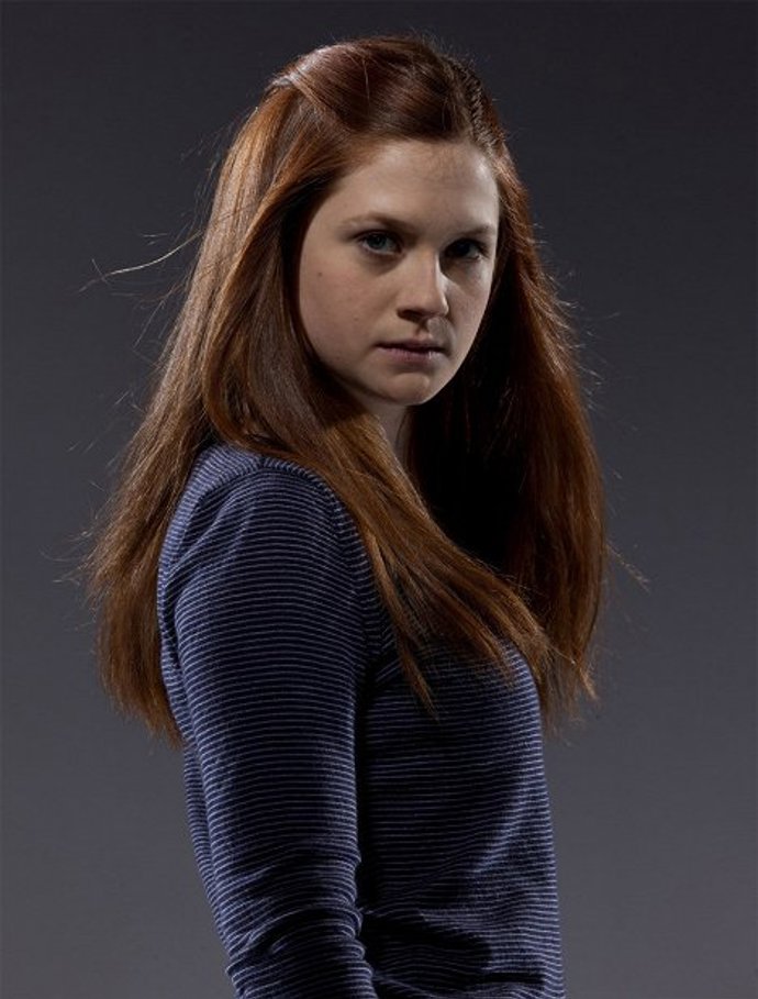 Bonnie Wright jako Ginny Weasley

