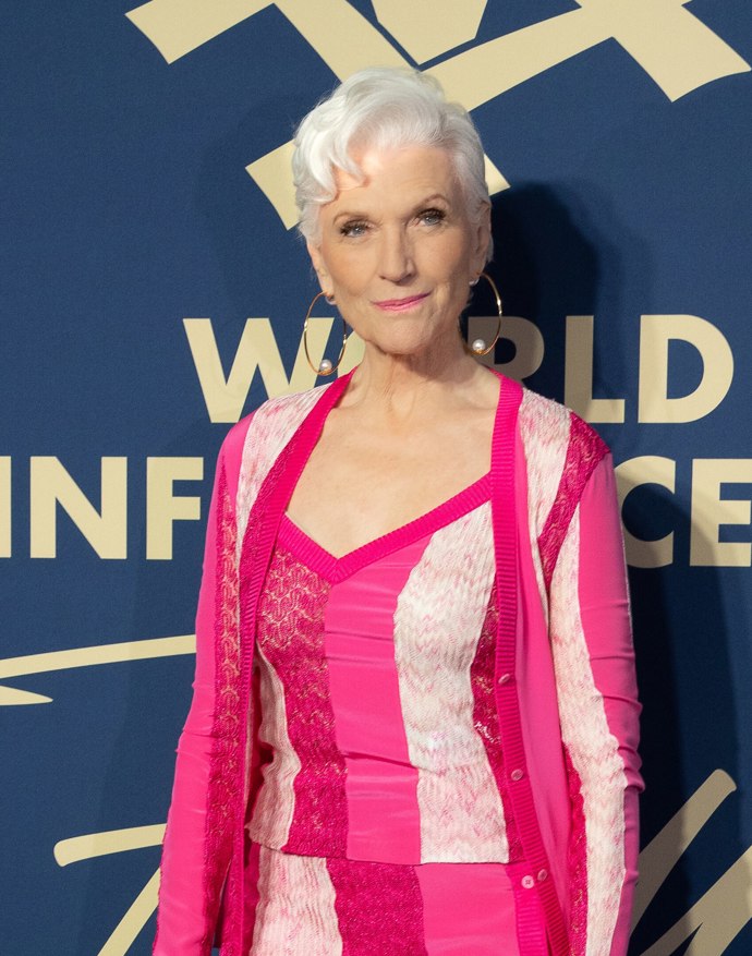 Maye Musk na filmovém festivalu v Cannes v roce 2023.
