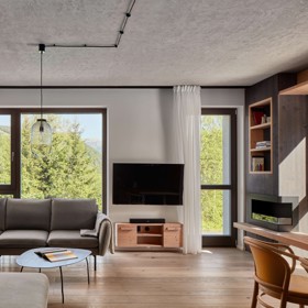 Galerie: Interiér horského apartmánu ve Špindlerově Mlýně